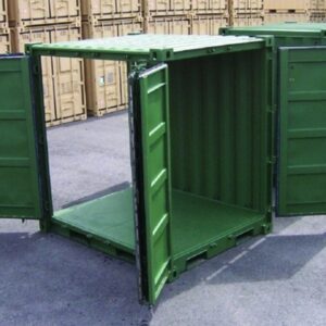 10ft open side containers