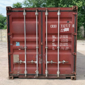 20′ x 8′ x 8.5′ tall –used shipping storage container