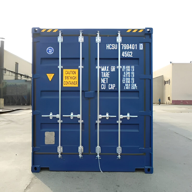 40ft high cube full side access container (9′ 6″ high)