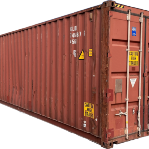 40ft high cube shipping container for sale used