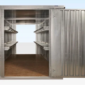 6m x 2.1m end linked flat packed container bundle (galvanised)