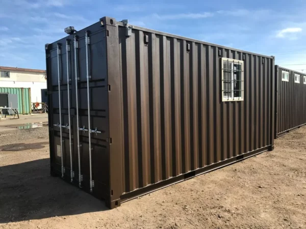 shipping container restroom (conex portable bathroom)